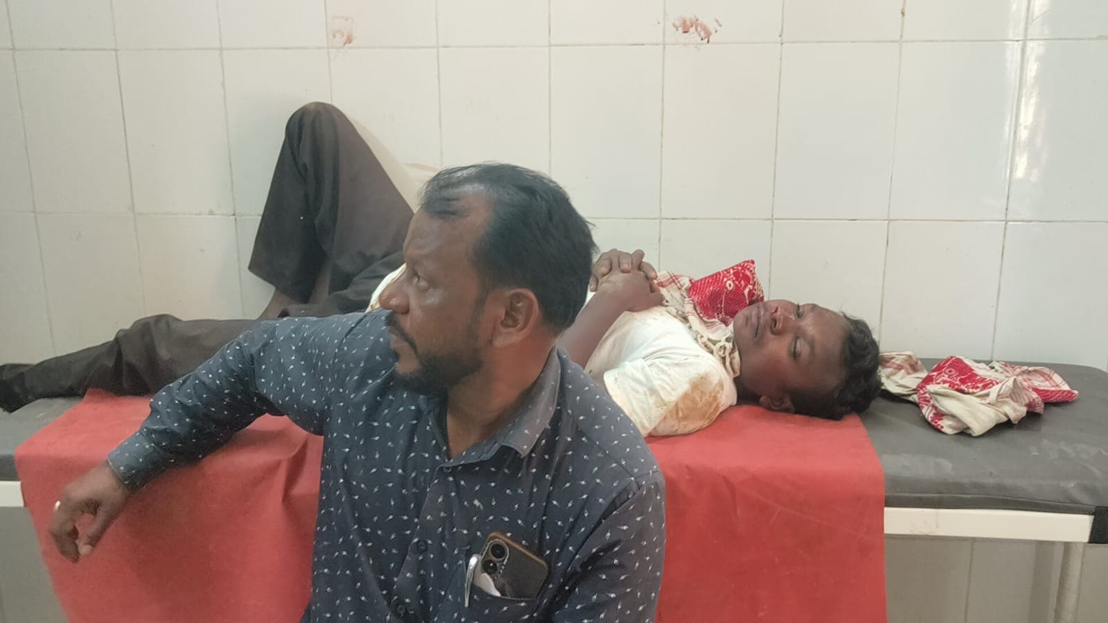 दुर्घटना में घायल चालक