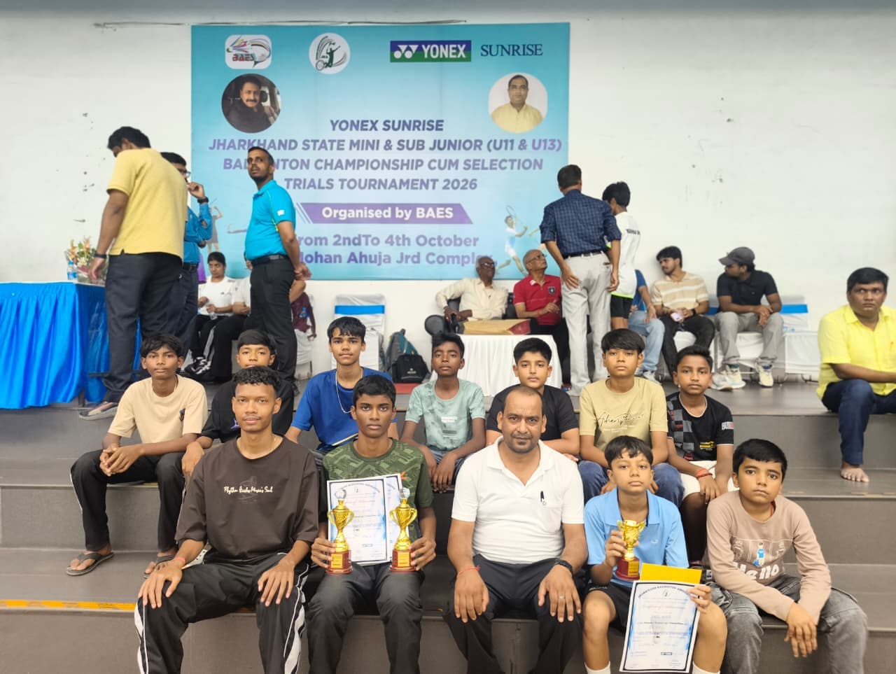 राज्य बैडमिंटन चैंपियनशिप में लोहरदगा का जलवा, निशांत ने जीते दो खिताब