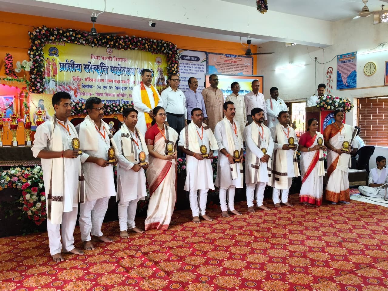 प्रांतीय संस्कृति महोत्सव में गूंजा राष्ट्रभाव, प्रतिभागियों को मिला सम्मान