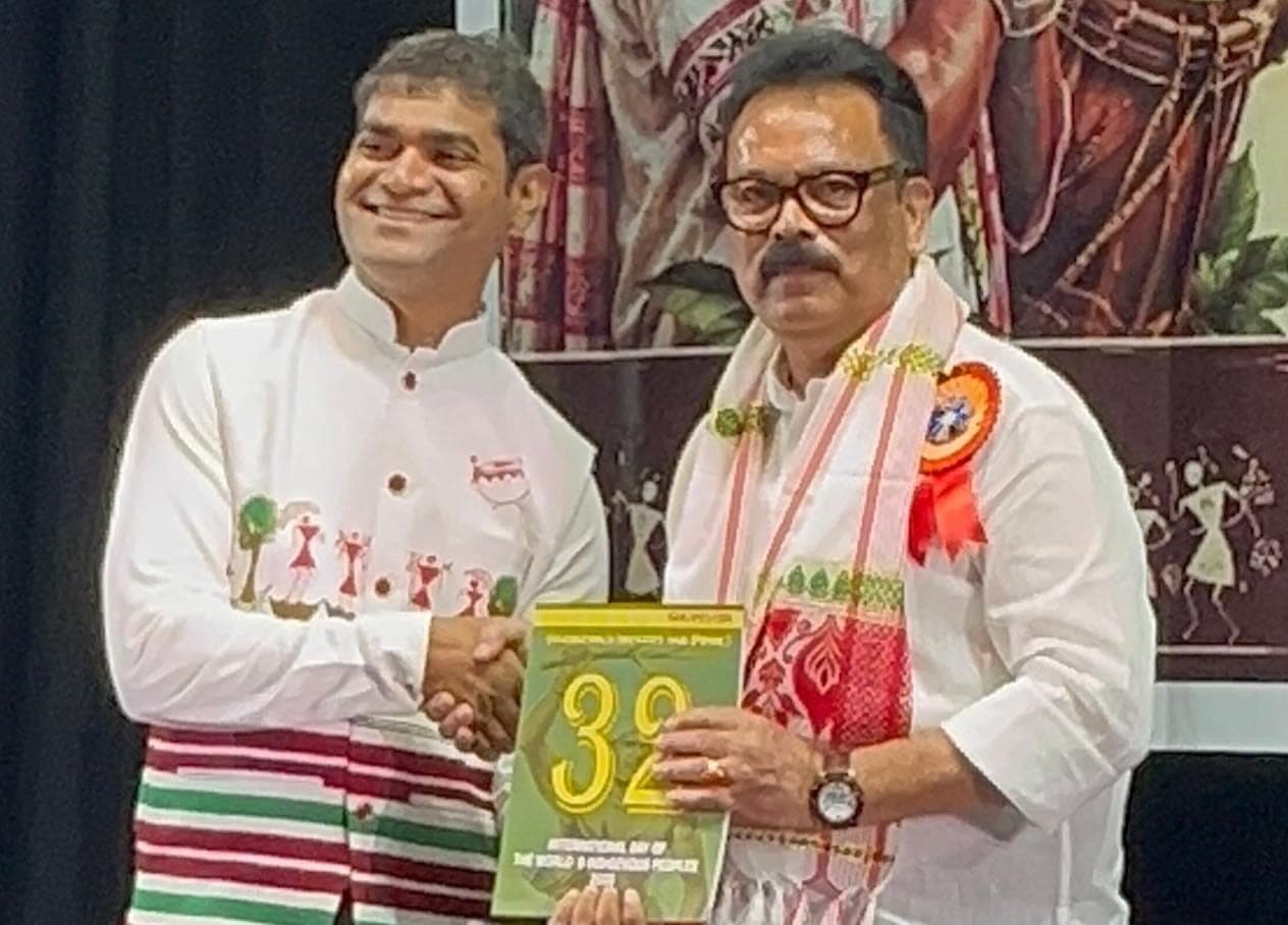 दिल्ली में आदिवासी महासभा के विश्व आदिवासी दिवस समारोह में सांसद सुखदेव भगत ने उठाई आदिवासी अधिकारों की आवाज दिल्ली में आदिवासी महासभा के विश्व आदिवासी दिवस समारोह में सांसद सुखदेव भगत ने उठाई आदिवासी अधिकारों की आवाज