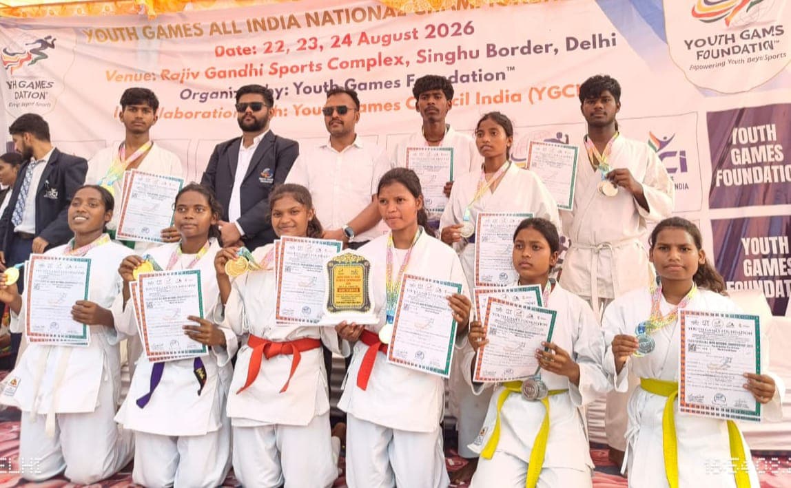 राष्ट्रीय यूथ गेम में लोहरदगा के कराटे खिलाड़ियों का शानदार प्रदर्शन, 18 पदक जीते राष्ट्रीय यूथ गेम में लोहरदगा के कराटे खिलाड़ियों का शानदार प्रदर्शन, 18 पदक जीते