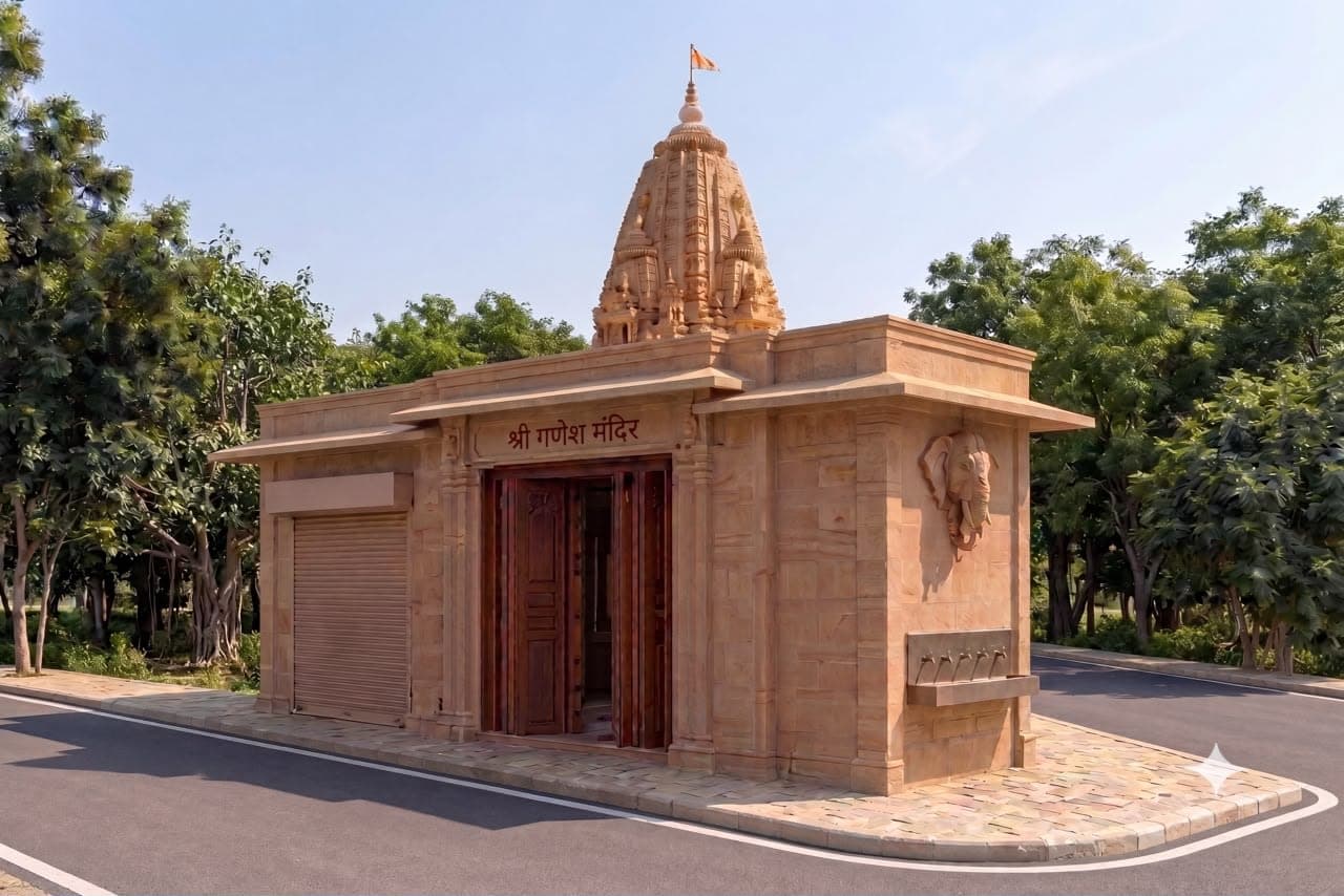 गणपति नगर में श्री सिद्धि विनायक मंदिर का निर्माण कार्य पुनः शुरू गणपति नगर में श्री सिद्धि विनायक मंदिर का निर्माण कार्य पुनः शुरू