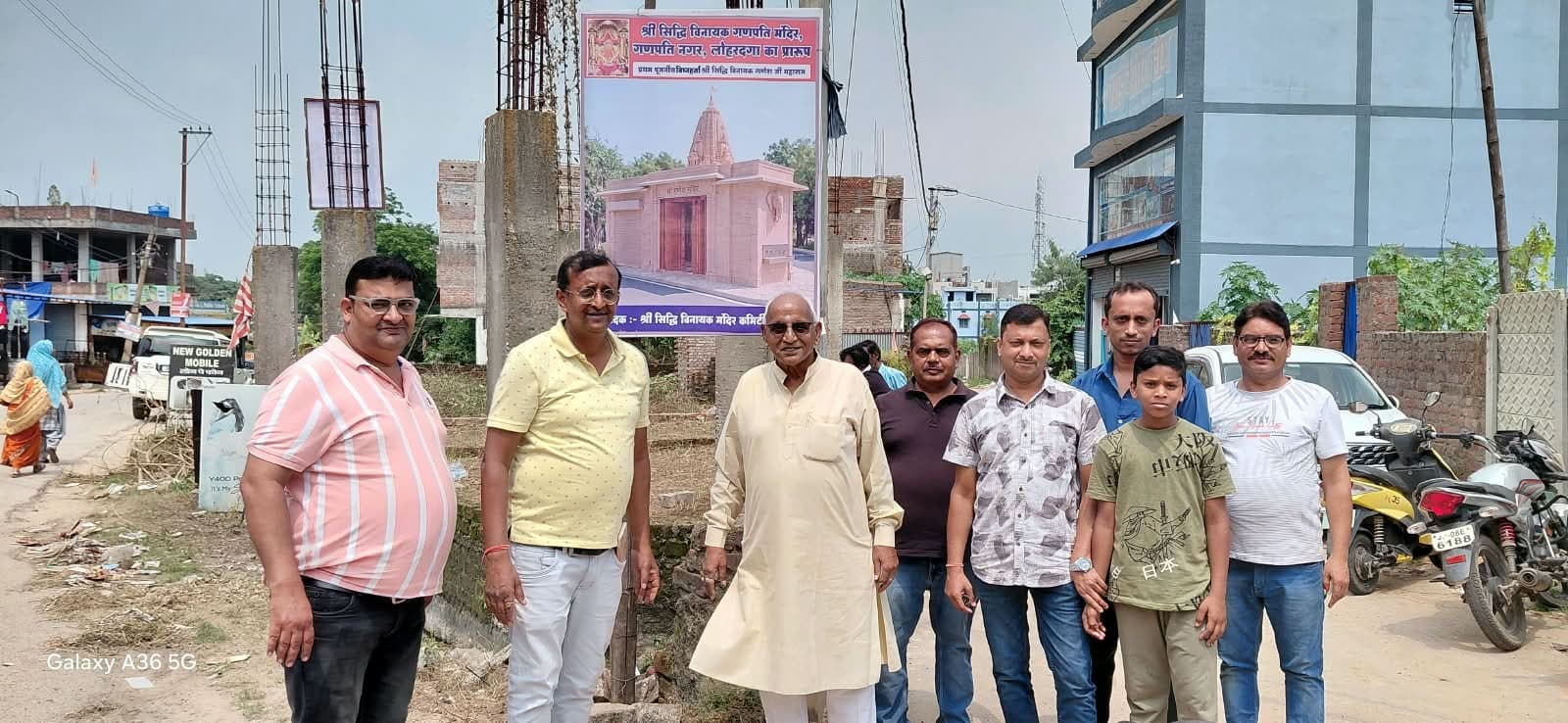 गणपति नगर में श्री सिद्धि विनायक मंदिर का निर्माण कार्य पुनः शुरू गणपति नगर में श्री सिद्धि विनायक मंदिर का निर्माण कार्य पुनः शुरू