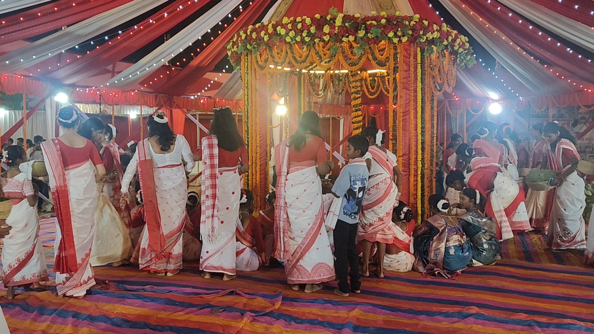 मैना बगीचा में करमा की उमंग, प्रकृति संरक्षण का संदेश मैना बगीचा में करमा की उमंग, प्रकृति संरक्षण का संदेश