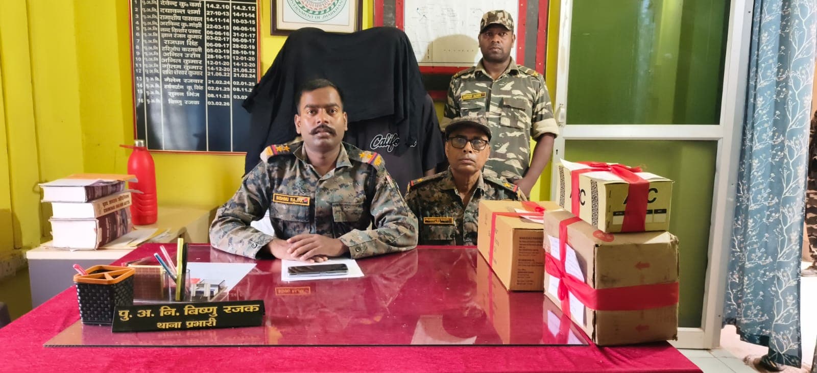 देवदरिया पंचायत भवन में चोरी का तीन घंटे में खुलासा, दो गिरफ्तार देवदरिया पंचायत भवन में चोरी का तीन घंटे में खुलासा, दो गिरफ्तार