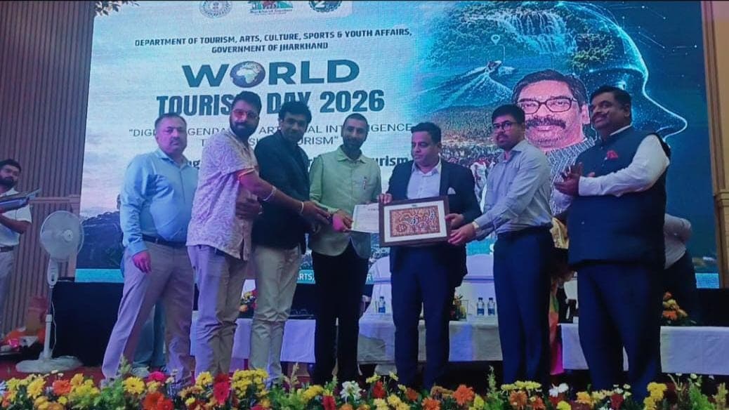 विश्व पर्यटन दिवस पर न्यू मित्तल ट्रेवल्स को मिला राज्य स्तरीय सम्मान विश्व पर्यटन दिवस पर न्यू मित्तल ट्रेवल्स को मिला राज्य स्तरीय सम्मान